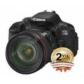Canon EOS 650D 24-105mm Lens DSLR Fotoğraf Makinesi
