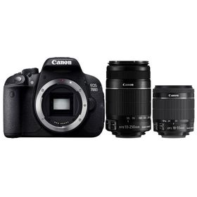 Canon EOS 700D 18-55mm + 55-250mm STM Lens DSLR Fotoğraf Makinesi