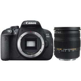 Canon EOS 700D Sigma 17-70mm Lens DSLR Fotoğraf Makinesi