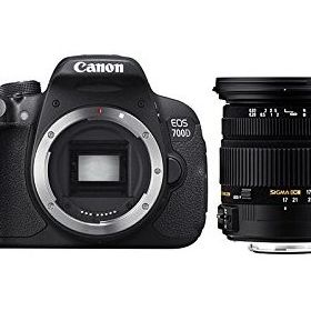 Canon EOS 700D Sigma 17-70mm Lens DSLR Fotoğraf Makinesi