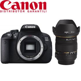 Canon EOS 700D Sigma 17-70mm Lens DSLR Fotoğraf Makinesi