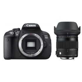Canon EOS 700D Sigma 17-70mm Lens DSLR Fotoğraf Makinesi