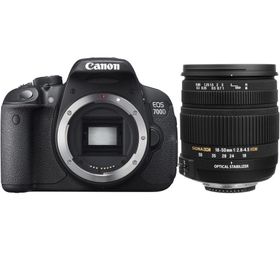 Canon EOS 700D Sigma 18-50mm Lens DSLR Fotoğraf Makinesi