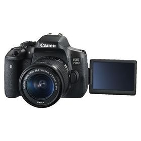 Canon EOS 750D 18-55mm + 75-300mm Lens DSLR Fotoğraf Makinesi