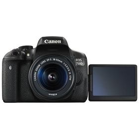 Canon EOS 750D 18-55mm + 75-300mm Lens DSLR Fotoğraf Makinesi
