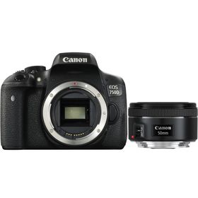 Canon EOS 750D 50mm Lens DSLR Fotoğraf Makinesi