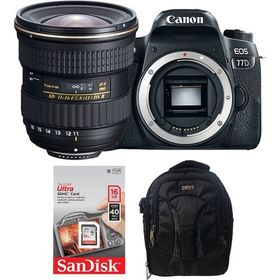Canon EOS 77D Tokina 11-16 mm DSLR Fotoğraf Makinesi