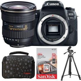 Canon EOS 77D Tokina 11-16 mm DSLR Fotoğraf Makinesi