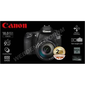 Canon EOS 7D 18-200mm Lens DSLR Fotoğraf Makinesi