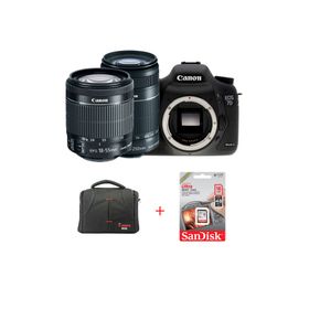 Canon EOS 7D Mark II 18-55mm IS STM 55-250mm IS STM 50mm F 1.8 DSLR Fotoğraf Makinesi