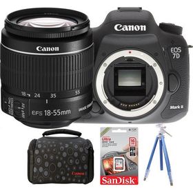 Canon EOS 7D Mark II 18-55mm IS STM Lens DSLR Fotoğraf Makinesi