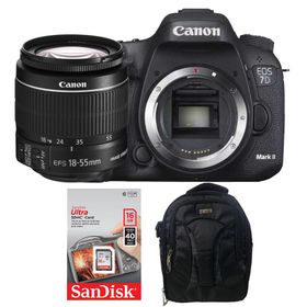 Canon EOS 7D Mark II 18-55mm IS STM Lens DSLR Fotoğraf Makinesi