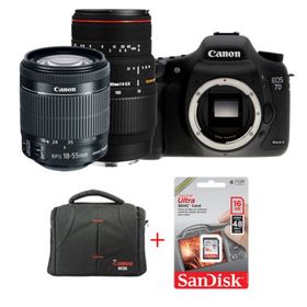 Canon EOS 7D Mark II 18-55mm - Sigma 70-300mm DSLR Fotoğraf Makinesi