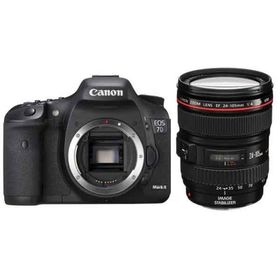 Canon EOS 7D Mark II 24-105mm Lens Siyah DSLR Fotoğraf Makinesi