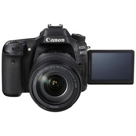 Canon EOS 80D 18-135mm IS USM Nano Lens Siyah DSLR Fotoğraf Makinesi