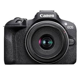 Canon EOS R100 + RF-S 18-45 mm Siyah Fotoğraf Makinesi