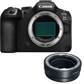 Canon EOS R6 Mark III Body + Mount Adaptör Aynasız Fotoğraf Makinesi