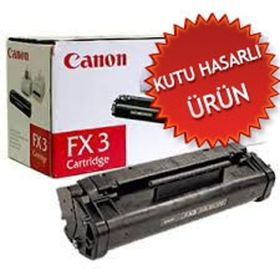 Canon FX-3 Siyah 2700 Sayfa Kapasiteli Toner