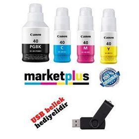 Canon GI-40 G6040 Orjinal Mürekkep Kartuş Takımı