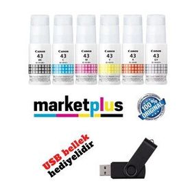 Canon GI-43 G640 Orjinal Mürekkep Kartuş Takımı