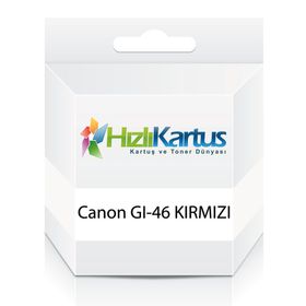 Canon GI-46 4428C001 Kırmızı Muadil Mürekkep Kartuş