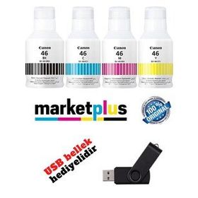 Canon GI-46 GX7055 Orjinal Mürekkep Kartuş Takımı