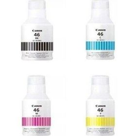 Canon Gİ-46 Maxıfy Gx5040 Gx6040 Gx7050 4 Renk Orijinal Mürekkep Seti