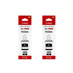Canon GI-490 Siyah 2'li Paket Orjinal Mürekkep Kartuş