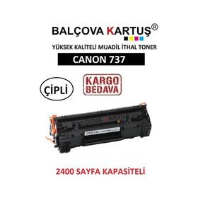 Canon I-SENSY MF-226DN Yazıcı için CRG737 Chipli Muadil Toner
