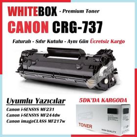 Canon I-Sensy MF231 MF232W CRG-737 WB CRG737 Uyumlu Toner