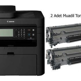 Canon İ-Sensys MF237W Tarayıcı Faks 2 Adet Hediyeli Uyumlu Toner