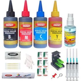 Canon İp2850 Ekokartuş Dolum Seti 4X100ml 545-546 Kurtuş