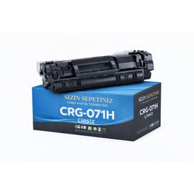 Canon MF275dw Uyumlu CRG-071H Çipsiz Siyah Baskı Muadil Toner
