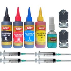 Canon MG3650 Ekokartuş Dolum Seti 4X100 ml Kurtuş