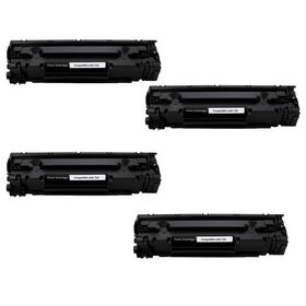 Canon Neon CRG 728 4'lü Ekonomik Paket Muadil Yazıcı Kurtuş