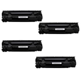 Canon Neon CRG 728 4'lü Ekonomik Paket Muadil Yazıcı Kurtuş