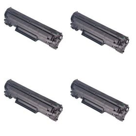 Canon Neon CRG 737 Bk 4'lü Ekonomik Paket Muadil Yazıcı Kartuş