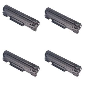 Canon Neon CRG 737 Bk 4'lü Ekonomik Paket Muadil Yazıcı Kartuş