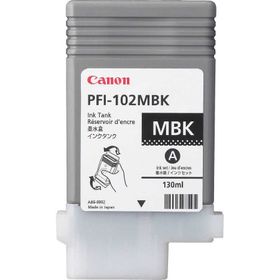 Canon PFI-102BK IPF500-700-710-750 Black Siyah Plotter Kartuş