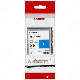 Canon PFI-102C Mavi Renkli Kartuş