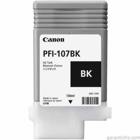 Canon PFI-107BK Siyah 130 ml Mürekkep Kartuşu