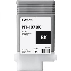 Canon PFI-107BK Siyah 130 ml Mürekkep Kartuşu