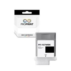 Canon PFI-107MBK/6704B001 Mat Siyah Muadil Kartuş