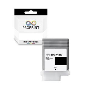 Canon PFI-107MBK/6704B001 Mat Siyah Muadil Kartuş