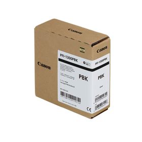 Canon PFI-1300 PBK 0811C001 Fotoğraf Siyahı 330 ml Plotter Orijinal Mürekkep Kartuş