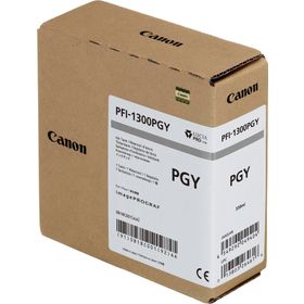 Canon PFI-1300 PGY 0818C001 Fotoğraf Gri 330 ml Plotter Orijinal Mürekkep Kartuş