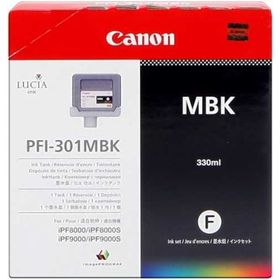 Canon PFI-301MBK Mat Siyah Renkli Kartuş