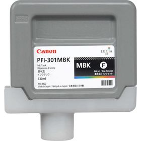 Canon PFI-301MBK Mat Siyah Renkli Kartuş