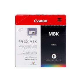 Canon PFI-301MBK Mat Siyah Renkli Kartuş