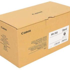 Canon PFI-703MBK/2962B003 3'lü Mat Siyah Kartuş